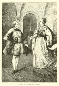 Diderot és Katalin II alkotó: French School