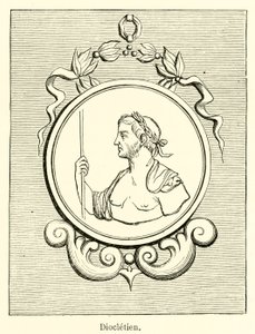 Diocletien (metszet) alkotó: French School