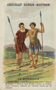 Dioscuri, azaz Castor és Pollux alkotó: French School
