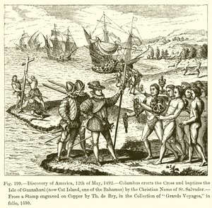 Amerika felfedezése, 1492. május 12 alkotó: French School