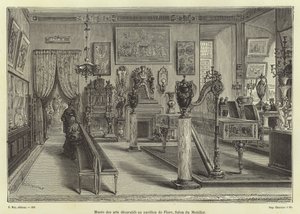 Nappali bútorok bemutatója, Pavillon de Flore, Louvre-palota, Párizs alkotó: French School