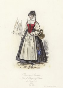 III. Henrik francia korabeli háziszolga alkotó: French School