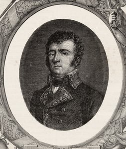 Dominique Vandamme, Louis Blanc (1811-82) "Histoire de la Revolution Francaise" című művéből. alkotó: French School