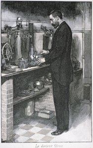 Dr. Pierre Emile Roux (1853-1933) a La Revue Illustre-ből, 1894. október 1. alkotó: French School