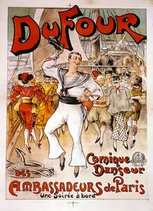 Du Four poszter (színes litho) alkotó: French School