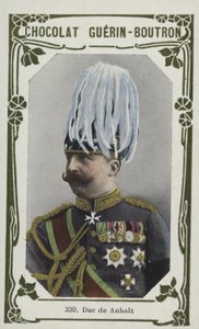 Duc de Anhalt (színes fotó) alkotó: French School