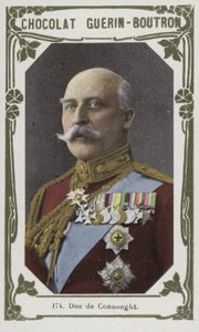 Duc de Connaught (színes fotó) alkotó: French School