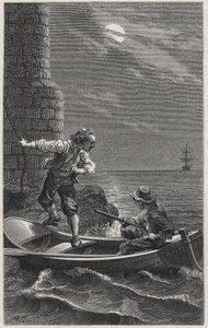 Duguay-Trouins Menekülés az angol fogságból alkotó: French School