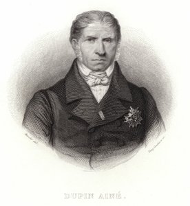 Dupin Aine - francia politikus, a képviselőház elnöke (1783-1865) alkotó: French School