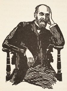 Durkheim, Boris Mestchersky (†1957) másolata, illusztráció a Histoire de la Nation Francaise, Sciences, I. és II. kötetből, Gabriel Hanotaux (1853-1944), 1924 alkotó: French School