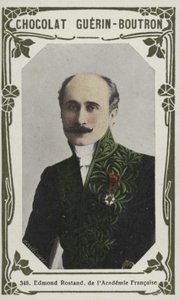 Edmond Rostand, a Francia Akadémiáról (színes fotó) alkotó: French School