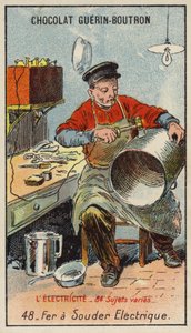 Elektromos forrasztópáka (chromolitho) alkotó: French School
