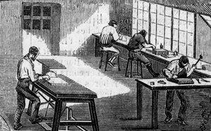 Elektrotipizáló műhelyek alkotó: French School