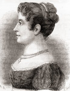 Élisa Garnerin, a "Les Merveilles de la Science" című, 1870 körül megjelent kötetből (litográfia). alkotó: French School