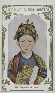 Empereur dAnnam (színes fotó) alkotó: French School