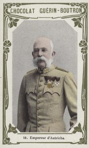 Ausztria császára (színes fotó) alkotó: French School