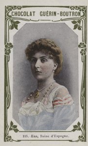 Ena, Reine dEspagne (színes fotó) alkotó: French School