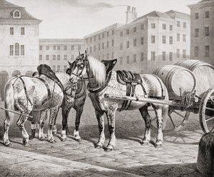 Angol tanyasi lovak, 1823 alkotó: French School