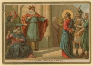 Epizód Jézus Krisztus életében (chromolitho) alkotó: French School