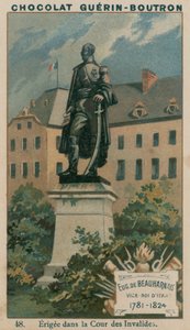 Eug de Beauharnais, Olaszország alkirálya, 1781-1824, a Cour des Invalides-ban emelték alkotó: French School