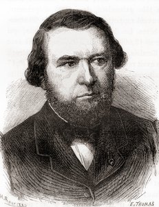 Eugène-Melchior Péligot, a "Les Merveilles de la Science"-ből, megjelent 1870 körül (metszet) alkotó: French School