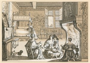 Európa XVII. századi jelmeze alkotó: French School