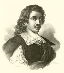 Eustache Le Sueur vagy Lesueur, portré (metszet) alkotó: French School