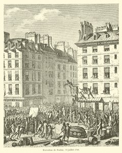 Foulon kivégzése, 1789. július 22 alkotó: French School
