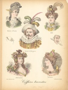 Rendkívüli frizurák alkotó: French School