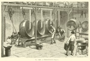 Fabrication des drazsé (gravírozás) alkotó: French School