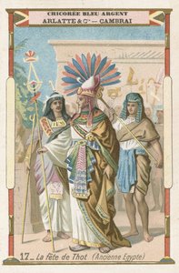 Thoth ünnepe, az ókori Egyiptom alkotó: French School