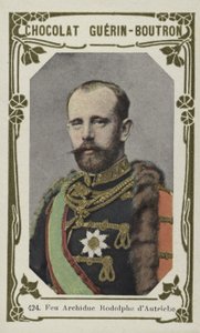 Néhai Rudolf osztrák főherceg (színes fotó) alkotó: French School