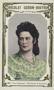 Ausztriai Erzsébet tündércsászárnő (színes fotó) alkotó: French School