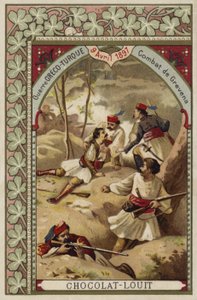 Harcok Grevenánál, görög-török háború, 1897. április 9 alkotó: French School
