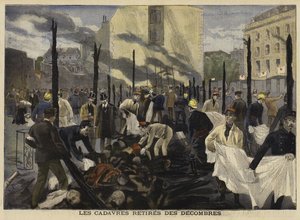 Tűz a Bazar de la Charite-ban, Párizs, 1897 alkotó: French School