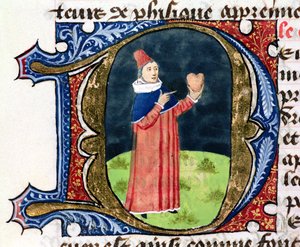Fol.38v The Heart, Aldebrande de Florence, Traite de Medecine, 1356 alkotó: French School