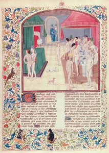 Fol.414v, Tények és emlékezetes szavak alkotó: French School