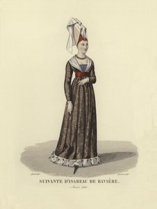 Bajor Isabeau követője alkotó: French School