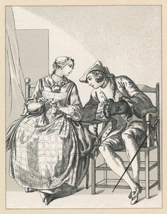Franciaország XVIII. századi jelmez alkotó: French School
