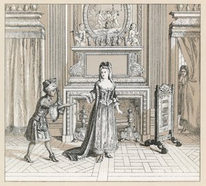 Franciaország XVII. századi jelmez alkotó: French School