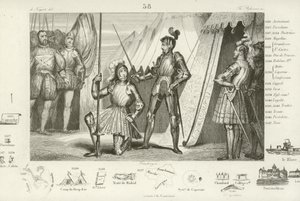 I. Ferenc francia kéri, hogy Bayard lovaggá ütötte az 1515-ös olaszországi marignói csatában aratott győzelem után