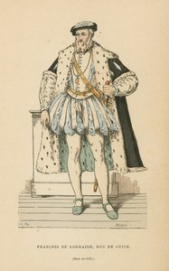 Lotharingiai Ferenc, Guise hercege alkotó: French School