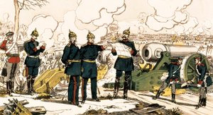 Francia-porosz háború: Párizs ostroma és bombázása alkotó: French School