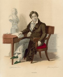 Francois-Joseph Talma (színes metszet) alkotó: French School