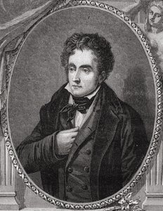 Francois-Rene, Vicomte de Chateaubriand (1768-1848) Louis Blanc (1811-82) "Histoire de la Revolution Francaise" című művéből alkotó: French School