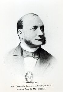 Francois Tassart, Guy de Maupassant inasa (1850-93), Georges Normandy La Fin de Maupassant című művéből, 1927-ben, Párizs alkotó: French School