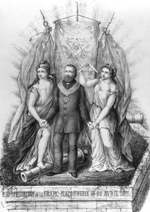 A szabadkőművesség és a kommün, 1871 alkotó: French School