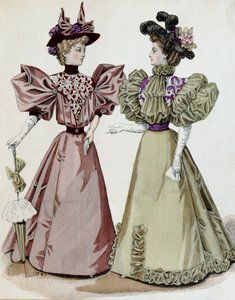Francia divat, 1895 alkotó: French School