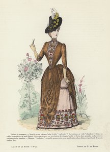 Francia divatlemez, 1885-86 alkotó: French School