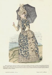 Francia divatlemez, 1885-86 alkotó: French School